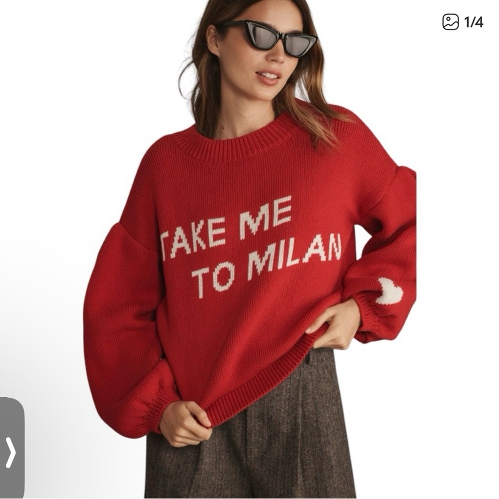 Maeve Take Me To Milan with Heart Sleeve Detail